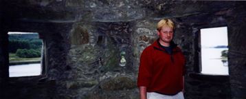 Inside Kilchurn Castle