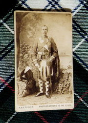 David Mackenzie Sailor, then CSM Seaforth Highlanders